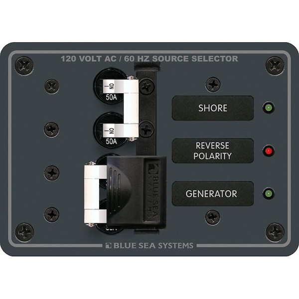 Blue Sea Systems Blue Sea 8061 AC Toggle Source Selector 120V AC - 50AMP 8061 - main